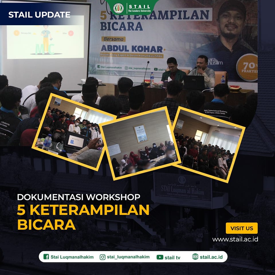 KPI STAIL Gandeng Radio Muslim Surabaya Gelar Seminar 'Berbicara'