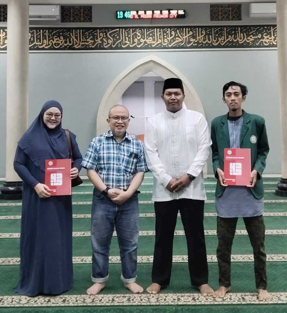 Serah Terima Mahasiswa Praktik Magang Profesi (PMP) di Masjid Al Madani Pakuwon City